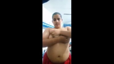 Cubby girl showing big boobs