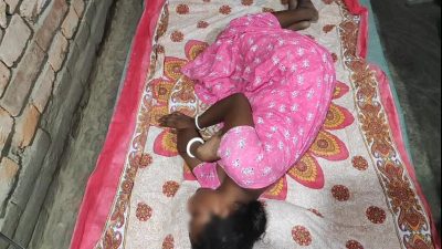 Bhabi was sleeping I entered the cock in the moon