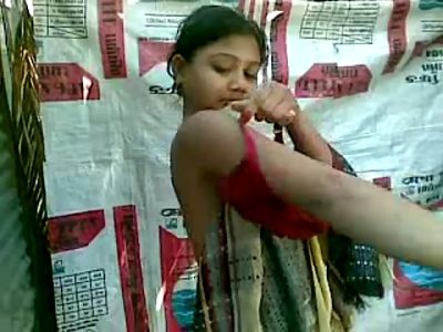 Horny Indian Seductive Teen Taking Outdoor Shower