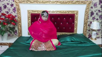 Beautiful Indian Sexy Bride Sex with Dildo in Wedding Dress