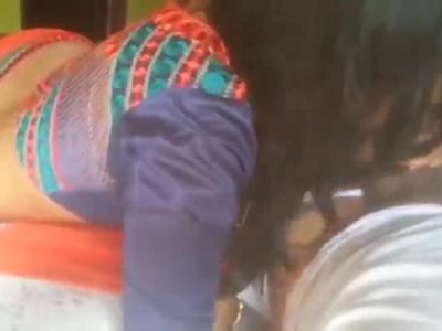 Desi Housewife Seducing Husband Giving Blowjob In Sari