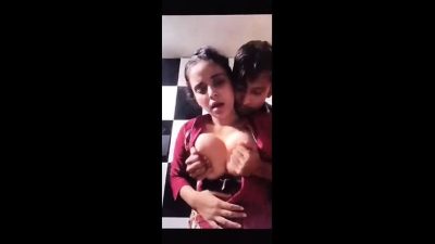 Horny tiktoker with Lover