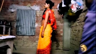 Fucked the saree wearing Bhabhi by making her a mare at night