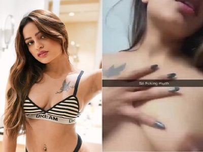 Viral Instagram girl boobs show selfie MMS