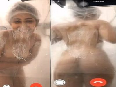Indian sexy village girl nude bath live video call
