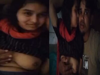 Girlfriend boob press romance viral video making