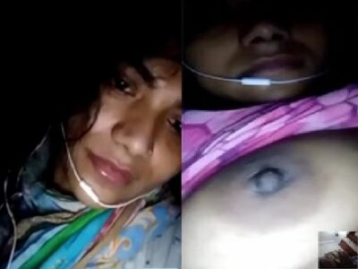Horny big boobs GF live viral video call chat