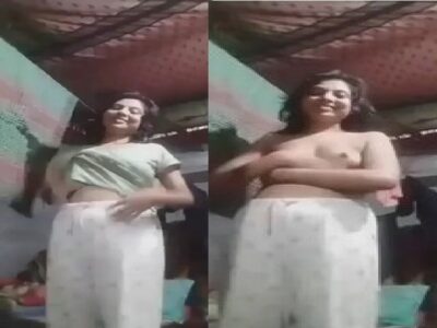Tall girl boob show to lover and wants dick in mouth
