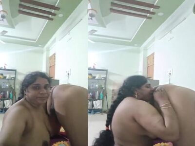 Tamil sex aunty rimjob to husband viral video