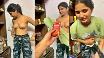 Indian Sister Boob Show To Brother Viral Clip