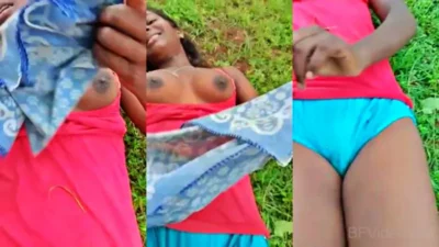 Tamil Lovers Outdoor Romance With Clear Tamil Talking