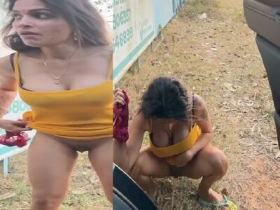 Mallu porn actress Reshmi Nair viral outdoor pee