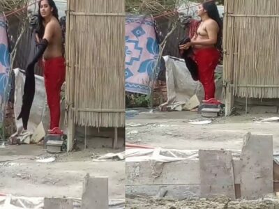 Neighbor girl nude bath caught on viral hidden cam