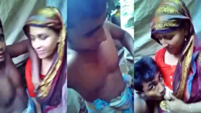 Bangladeshi Village Bhabhi Boobs Sucked By Devar