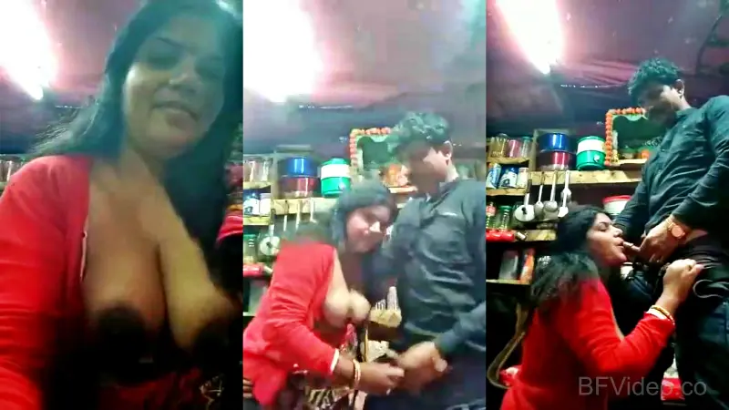 Beautiful Cheating Wife Illicit Sex With Shop Owner