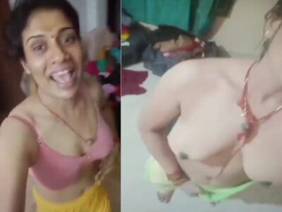 Tamil aunty nude selfie in viral FSI xxx MMS