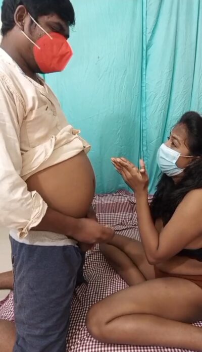 Mom shocked to son dick hindi sex
