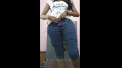 Desi maal striping and showing hairy pussy