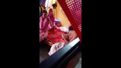 Jija Fucking her Sali But Suddenly Her Wife Came from Next Door (Almost Caught)