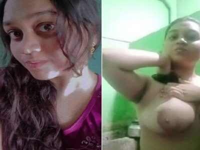Plump big boobs showing Indian cute girlfriend