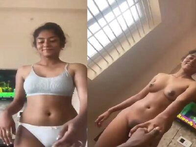 Cute girlfriend pussy Indian fingering viral sex