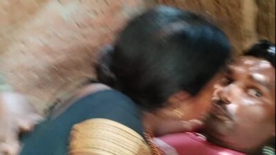 Kissing and romance with the sister-in-law of the native village