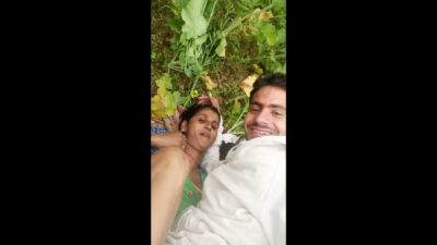 Village lover fucking in jungle with clear hindi audio