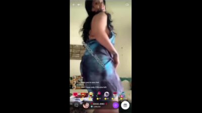 Angel Bird Teasing Boobs and Seductively Dancing On Live