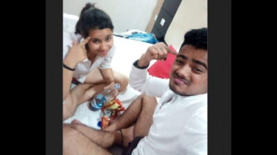 Cute Young Couple Enjoying in Hotel 2 Video with Audio