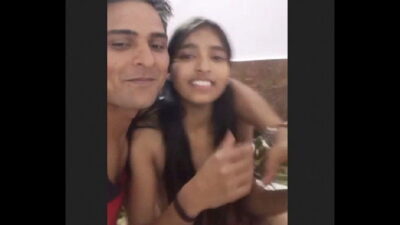 Young lover in hotel