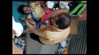 Doctor fingering to patient