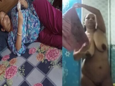 Wet big boobs bhabhi viral nude after bathing