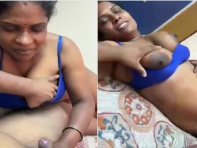 Big boobs Tamil sex aunty blowjob and viral fuck