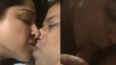 Tamil aunty blowjob de rahi hai lover ko