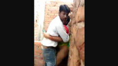 Caught Desi Couples Sex In Building