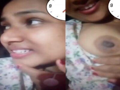 MMS sex video chat of cute girlfriend viral show