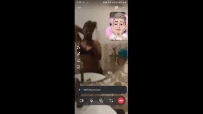 Hot girl showing on video call