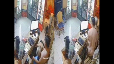 Caught on Hidden Camera – Shop Keeper Fucking His Assistant