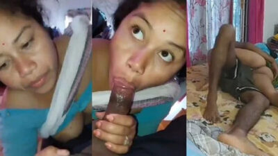 Devar ka lund chus kar Assamese bhabhi chud gayi