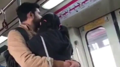 Delhi Metro ko oyo room bana kar sex karte couple