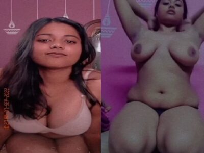 Chubby babe stripping bra viral Bengali sex clip