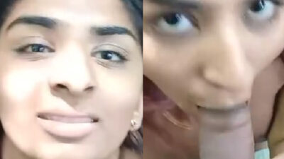 Jungle mein blowjob deti hui college girl