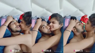 Beautiful Girl Kissingand Riding