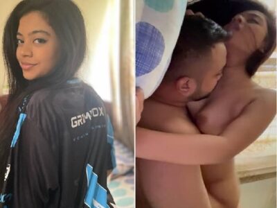 Gorgeous girlfriend nude foreplay viral desi chudai