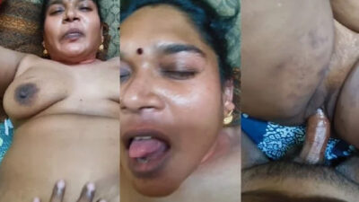 Tamil aunty chud gayi apne yaar ke mote lund se