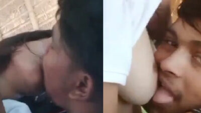 College girl Khusbu ki boobs chusne ki mms