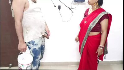 Indian XXX Housewife Fucked By Painter When Nobody at Home