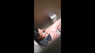 High school teacher masturbating in the bathroom