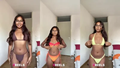 NRI Desi Instagram Influencer Session With Her Foreign BF