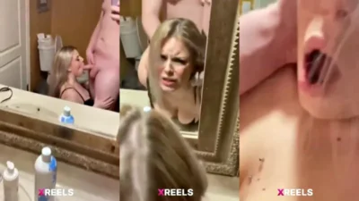 Sexy Babe Quick Fucking In Bathroom